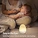 Miroco Night Lights for Kids, LED Bedside Lamp for Baby Breastfeeding 100% Toddler Safe, Touch Lamp with USB and Stable Charging Pad, Dim Nursery Lamp Warm Night Light, Soft Eye Caring, Timer Setting