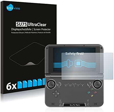 Savvies Screen Protector compatible with GPD XD Protection Film Clear 6-Pack