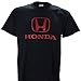 Honda Logo on a Black T Shirt