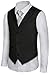 Hanayome Men's Formal Vest Casual Waistcoat Dress Vests Jackets VS05