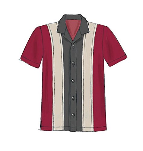 McCall's Patterns M7206 Men's Shirts Sewing Template, MZZ (42-44-46-48) - Thumbnail 4