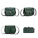 AFKOMST Small Clutch Purses for Women Summer Crossbody Bags and Straw Wristlet Handbags with Chain Strap