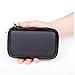 Hard Drive Case Saygoer 2.5 Inch Portable Travel Organizer Shockproof Electronics Cables Accessories Organizer EVA, Black