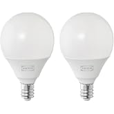 Ikea E12 400 Lumen LED Light Bulb 5 Watt - Pack of 2