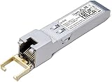 TP-Link TL-SM5310-T 10GBASE-T RJ45 SFP+ Module Hot-Pluggable Metal Housing Low view 3