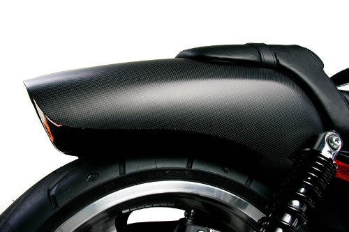 Bestem CBHD-VROD-TCW-F Black Carbon Fiber Matte Finish Rear Tail Fairing for Harley Davidson VRSCF V-Rod Muscle
