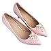 Ruihfas 1 Pair Bridal Wedding Shoe Clips Rhinestone Crystal Beads Flower Shoe Buckles Shoe Trimmings for Women