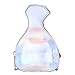 Women's PU Hologram Laser Money Bag Design Purse Handbags Cross-Body Messenger Shoulder Bag A-sliver
