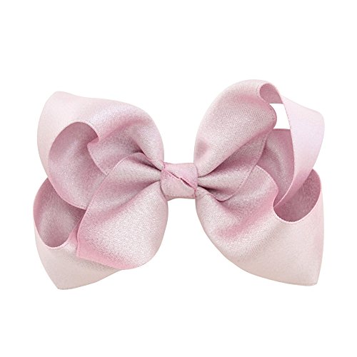 12 Pairs 4.5 Inch Baby Girls Toddler Hair Bows With Alligator Clip Grosgrain Barrettes Bundles Accessories for Infant (12 Pairs 757) - Thumbnail 3