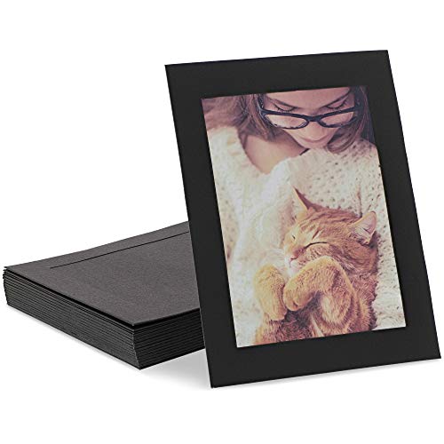 Juvale Cardboard Photo Picture Frame Easel (30 Pack) 6 x 8 Inches