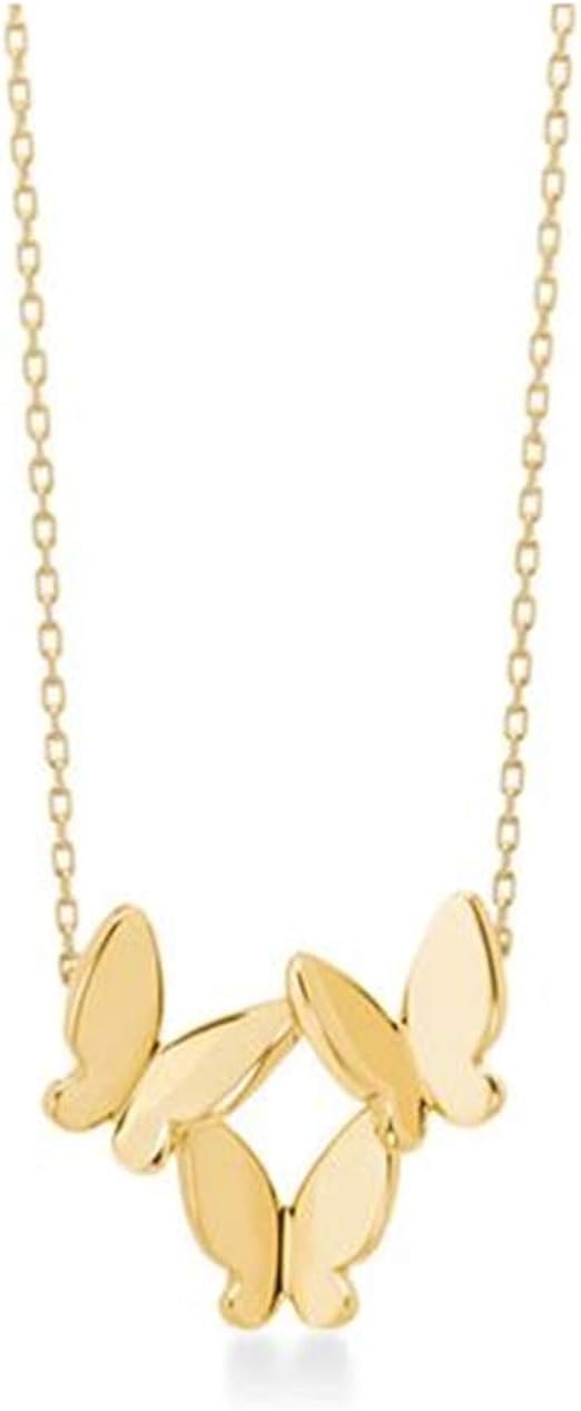 Amazon Co Jp ａｈｋａｈ アーカー パピヨンブリリアン ネックレス 服 ファッション小物