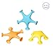 Ubbi Starfish Stretch and Suction Bath Toys, Baby Bath Accessory, Water Toys for Toddler Bath Time, Fun Baby Water Toys, Set of 3