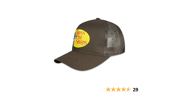 Bass Pro Shop Mesh Hat - BROWN : Amazon 