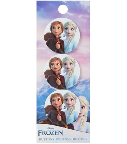 Amazon.com: Elsa/Frozen Buttons by Dress it Up Buttons