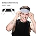 EasYoung Headbands for Men, 6/3/2 Pack Sweat Bands Headbands Men's Sport Cooling Headbands for Running, Crossfit, Working Out and Performance Stretch Guys Hairbands.