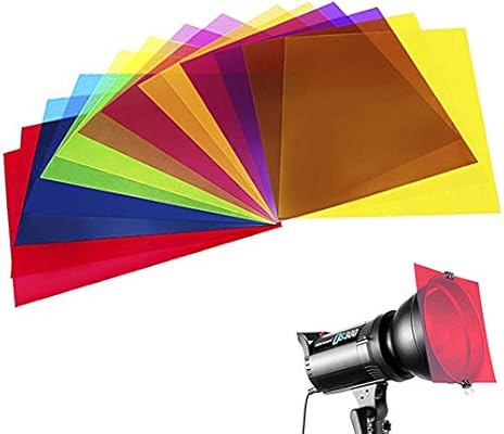 14 Pack Colored Overlays Transparency Color Film Plastic Sheets Correction Gel Light Filter Sheet 8 5 By 11 Inch 7 Assorted Colors Amazon Sg Electronics