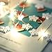 100 Pcs Snowflake Buttons Christmas Wooden 18mm White Buttons for Knitting Sewing DIY Scrapbook Crafts Xmas Decoration