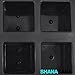 24 Cube Silicone Ice Cube Trays (2 Pack of 12 Ice Cubes Trays) Odor Free & No Aftertaste - Easy Release Soft Silicone Ice Molds - Perfect for Large or Small Ice Cubes