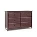 StorkCraft Kenton 6 Drawer Universal Dresser, Cherry, Kids Bedroom Dresser with 6 Drawers, Wood & Composite Construction, Ideal for Nursery Toddlers Room Kids Room