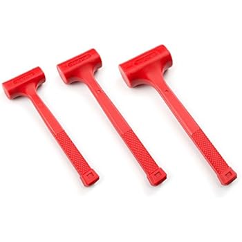 TEKTON 30709 Dead Blow Hammer Set with 16, 32 and 48-Ounce