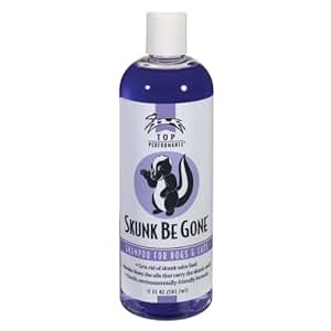 Amazon.com : Top Performance Skunk Be Gone Dog and Cat Shampoo, 17