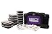 2nd Gen Isobag 6 Meal Management System/Purple Accent/Black/Lunch Bag/Insulated Lunch Box-Isolator Fitness