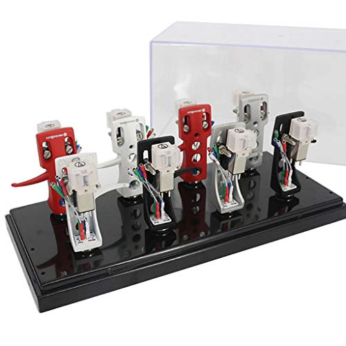 JUNESUN Turntable LP Vinyl Record Stylus Needle Album Box Display Box for High-end Magnetic Cartridge for Collector Supplies
