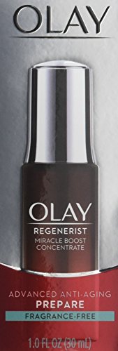 Face Serum by Olay Regenerist Miracle Boost Concentrate Advanced Anti-Aging Fragrance-Free, 1 Ounce