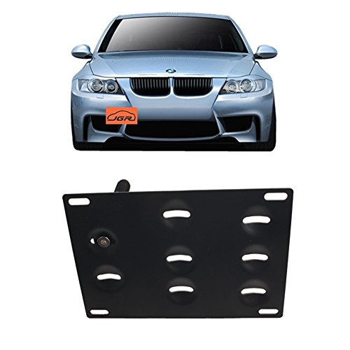 JGR Racing JDM Car No Drill Tow Eye Front Bumper Tow Hole Hook License