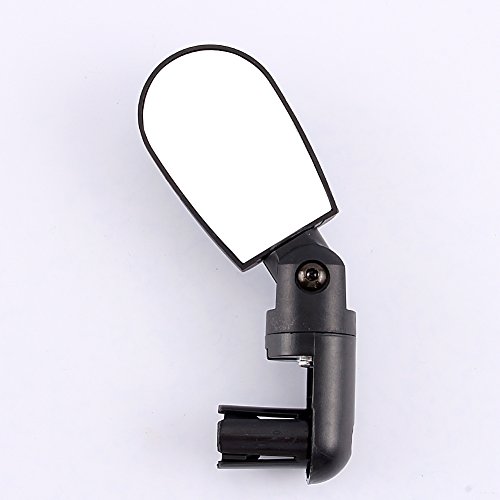 Bike Rearview Mirrors, Black Mini Handlebar Bike Mirror Bike Mirror Rear 360 degree Adjustment Safe Rearview Mirror