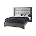 South Shore Gloria Headboard with Lights, King 78-Inch, Gray Maple,