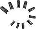 500 French Acrylic False Artificial Tips Nail Art -- Black