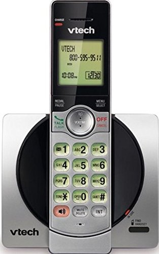 VTech CS6919 DECT 6.0 Expandable Cordless Phone - Silver, Black (Certified Refurbished)