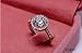 TenFit Jewelry Wedding Ring for Women Silver Ring Engagement Simulated Diamond Ring