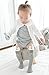MarJunSep Unisex Baby Socks Toddler Girl Knee High Socks Leg Warmers Animal Cotton Socks 1-7 Yrs (Pack of 6 Pairs)