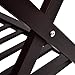 WELLAND Wood Collapsible Foldable Luggage Rack Holder with Shelf Suitcase Luggage Stands for Guest Room (Espresso)