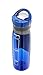 AVEX Kangaroo Autoseal Water Bottle with Storage, 24oz, Blue