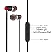 Bluetooth Headphones GJTBTH-700 Sweatproof Bluetooth V4.0 Wireless Headset Earphones In-Ear Earbuds with Microphone&Stereo for Sports (RED)