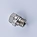 Senlesen S-002 Shower Head Shut Off Valve Solid Brass, Brushed Nickel