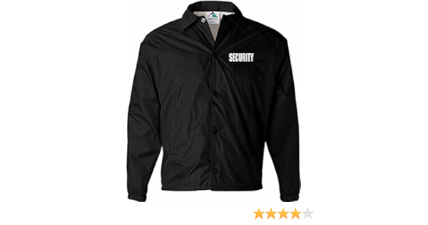 custom security windbreaker