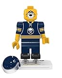 NHL Buffalo Sabres Sabretooth - Mascot GEN 2 Limited Edition Minifigure, Small, Black ...