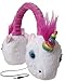 ReTrak Retractable Animalz Tangle-Free, Volume Limiting (85 dB) Over Ear Headphones for Kids, Rainbow Unicorn (ETAUDFUNIC)