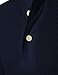 H2H Men's Waffle Henley Shirt Long Sleeve Navy US L/Asia XL (CMTTL045)