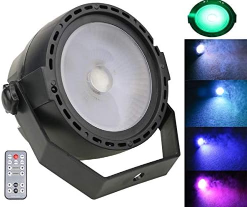 Stage Lights, Latta Alvor Disco Lighting LED Par DJ Lights Mini Multicolor Party Lights DMX512 and Sound Activated With Remote Control Stage Lights for Parties Disco Strobe Lights (multicolor)