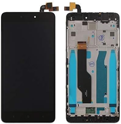 RPATEL IPS LCD Display with Touch Screen Digitizer Glass with Frame Combo for Xiaomi Redmi Note 4 (Black)