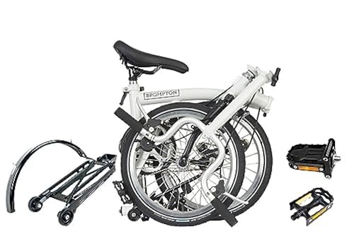 Brompton Speed A Line Folding Bike with Rear Rack Folding