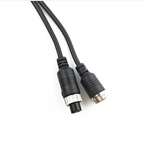 33FT 10M Car Backup Camera Extension Cable 4-Pin Aviation Waterproof Shockproof for Rearview Camera Truck Trailer Camper Bus Motorhome Vehicle Backup Monitor System (33FT) - Thumbnail 3