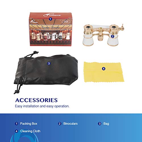 6 Aomekie+Binoculars+Theater+Glasses+Binocular+Concert%25EF%25BC%2588White%25EF%25BC%2589