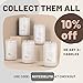 Note to Self: Scented Aromatherapy Candles (Citron Mandarin) to Express Yourself | Decorative Soy Candles with Fall Scents You’ll Crave | Big Eco-Friendly Long Lasting Candles -White Largethumb 4