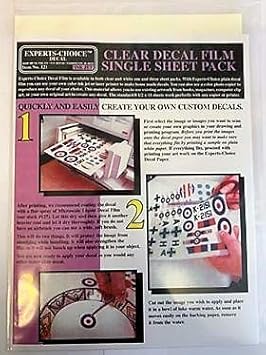 making decals with inkjet printer